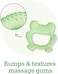Green Sprouts Cool Nature Teether (2 Pack), Soothes Gums &amp; Promotes Healthy Oral Development, Safer Plastic Filled With Sterilized Water, Chill For Extra Relief