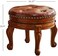 Foot Stool Round Ottoman Mid Century Foot Rest Cushion for Living Room