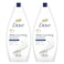 Dove Original Deeply Nourishing Body Wash White 500ml Pack of 2