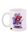 Bp Spiderman Printed Mug White/Red/Purple 12Ounce