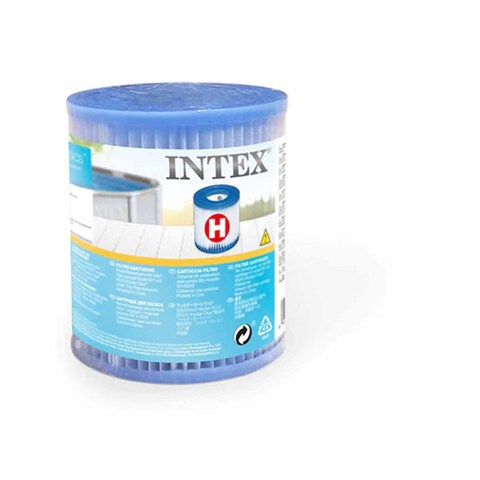 Intex 29007 Filter Cartridge H - White and Blue