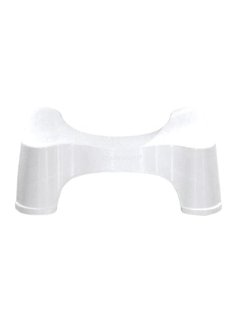 Generic The Original Bathroom Toilet Stool White 9Inch