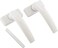 AL ARQAM Aluminum Door Handle - White