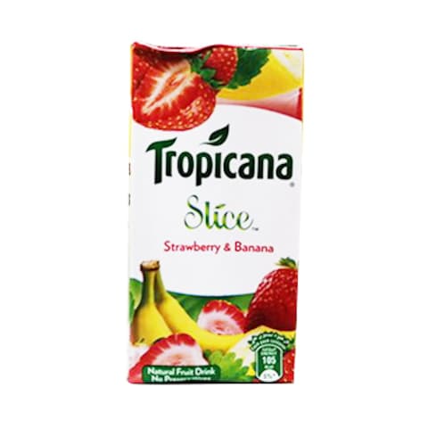 Tropicana Juice Strawberry Banana Tetra 180ML
