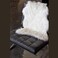LINGWEI Soft Faux Fur Area Rug, Faux Sheepskin Chair Seat Cover Seat Cushion Pad Plush Fur Couch Cover Bedroom Sofa Floor Vanity Nursery Decor