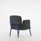 Navodesk Cloud Chair, Single Seater Sofa, Lounge &amp; Waiting Chair, Modern Fabric Armchair, Dark Grey