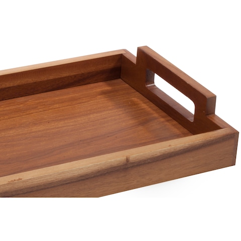 Billi Wooden Serving Tray Brown