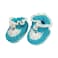 Pikkaboo-LittleFeet Handmade Crocheted Baby Booties-blue