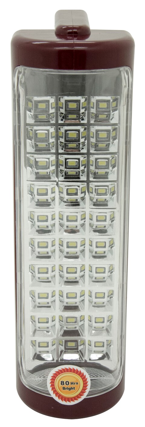 مصباح (ال إي دي) مكون من قطعتين قابل لإعادة الشحن من سوناشي-كستنائي 36 سم