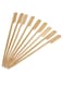 Generic 50-Piece Bamboo Skewers Set With Box Brown 23 cm