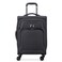 Optimax Lite 4 Wheel Cabin Suitcase Black 55 cm