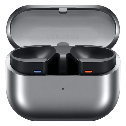 Samsung Galaxy Buds 3 Pro Truly Wireless Bluetooth In-Ear Earbuds With Charging Case Silver