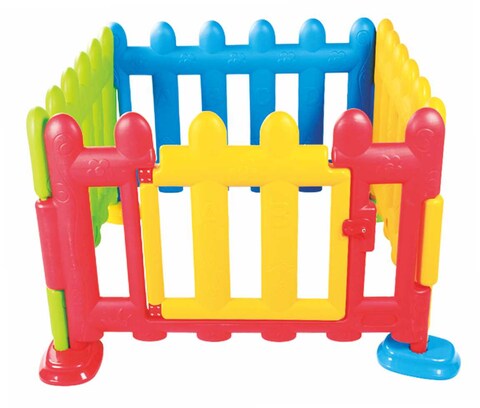 RBWTOYS  Kids Outdoor Colorful Fence 4 Pcs Set.  RW-16411  105x75x5.5cm.