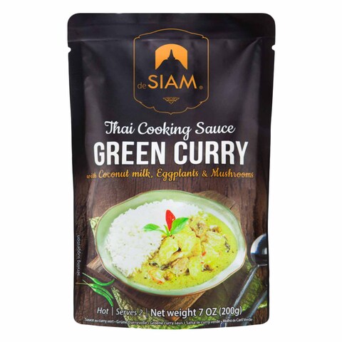 Buy De Siam Thai Cooking Green Curry Sauce 200g Online | Carrefour Kenya