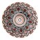 Home Deco Factory Mandala Designed Soup Plate Orange 20cm