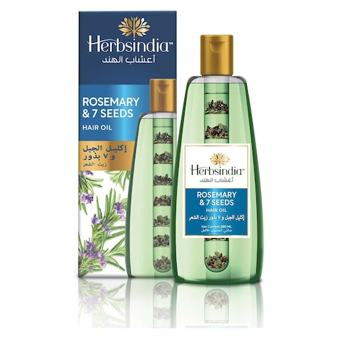 Herbsindia Rosemary and 7 Herbal Seeds Hair Oil - 280 ml