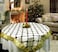 90x90cm Christmas Tablecover Gold22322