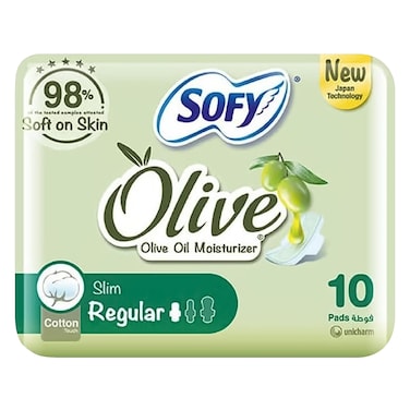 Sofy Pad Slim Regular +Wings X10 Pads