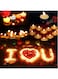 Generic 50 Pack Of 2-Hour Burn Duration Smokeless Tealights Candle Set Red 18.00*2.50*18.00Cm