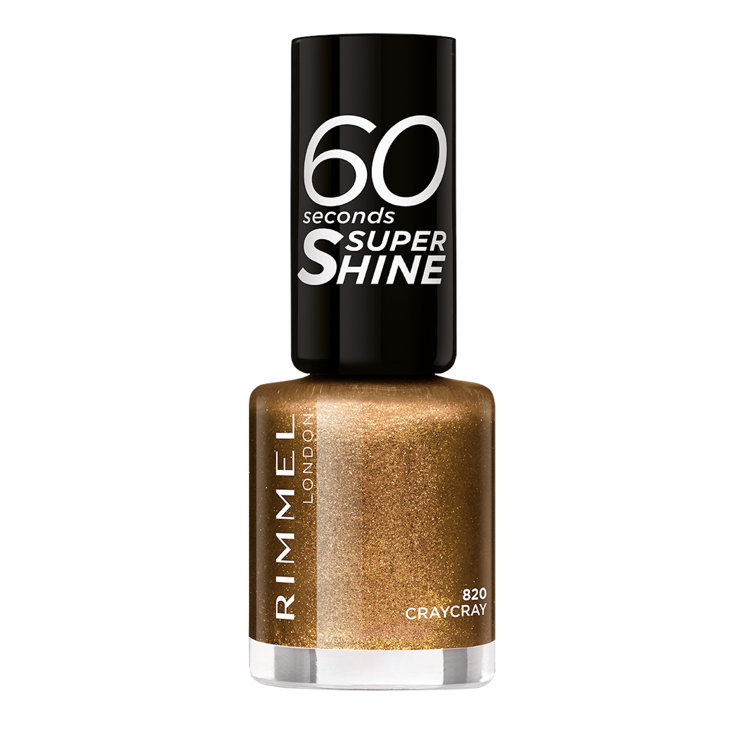 Rimmel London 60 Seconds Super Shine Nail Polish 820 Craycray 8ml