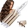 3 Barrel Curling Iron Wand 26mm Hair Waver Temperature Adjustable Ceramic Hair Curling Iron