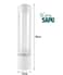 SAPU Paper Cup Dispenser Holder 50 Cups Convenient Container (Plastic)