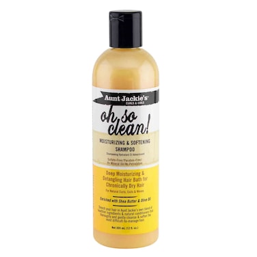 Aunt Jackie&#39;s Oh So Clean Moisturizing Softening Shampoo 355ml