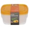 Crisper Food Container Medium 1000ml 3 Pcs Set