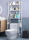 3 Shelf Towel Storage Rack Organizer Over The Toilet Bathroom Space Saver White