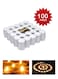 Marrkhor 100-Piece Tea Light Candle Set