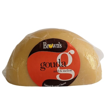 Browns Half Gouda Cheese 1Kg