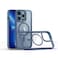 Moxedo Magnetic Protective Case 360 Protection Clear Case Hard PC with Built-in Strong Magnets Compatible with MagSafe Designed for iPhone 13 Pro 6.1 inch (Bue)
