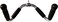 Skyland Multi Exercise Bar Cable Attachment, Lat Pull-Down Bar Cable Machine Attachments Tricep Press Down Bar, Revolving Straight Curl Pulldown Bar With Rotating &amp; Rubber Handle Grips- Em-9357