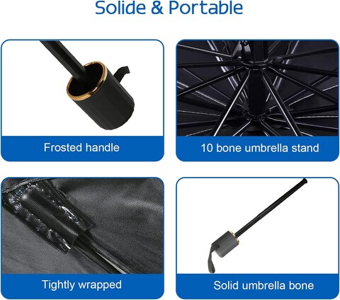Aoryoa Windshield Sunshade, Brella Shield For Car, Foldable Umbrella Sun Shade Car Blocks Uv Rays Heat Keep Vehicle Cool, Automotive Interior Accessories For Sun Protection, Fit Most Vehicl
