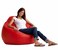 Comfy PVC Bean Bag Cover - Red