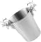Jannah Ice Bucket Hammer Stainless Steel Antlers (2L Silver)
