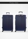Lightweight 2-Pieces ABS Hard side Travel Luggage Trolley Bag Set with Lock for men / women / unisex Hard shell strong