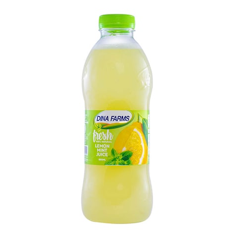 Buy Dina Farms Lemon Mint Juice - 850 ml in Egypt