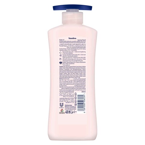 Vaseline Essential Even Tone Body Lotion Perfect 10 400ml