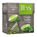 Buy Tess Ginger Mojito Green 20 Tea Bags in UAE