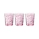 Bormioli Naos Tumbler Pink 29CL X3