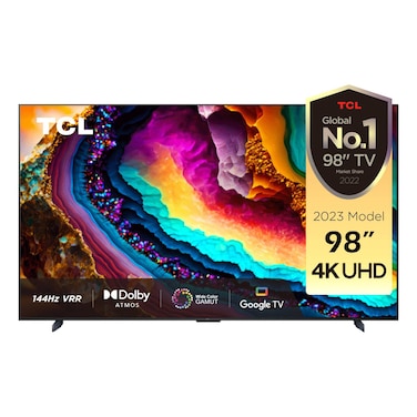 TCL P74 Series 98-Inch 4K UHD Smart Google LED TV 98P745 Black 2023