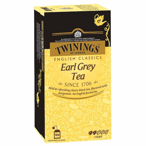 Twinings Earl Grey Tea - 100 Teabags