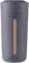 Car Air Purifier USB Ultrasonic Humidifier Color Cup Colorful Night Light Creative Gift Home Office Travel(Gray)