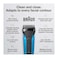 Braun Series 3 Wet and Dry Electric Shaver for Men - Blue - 310S