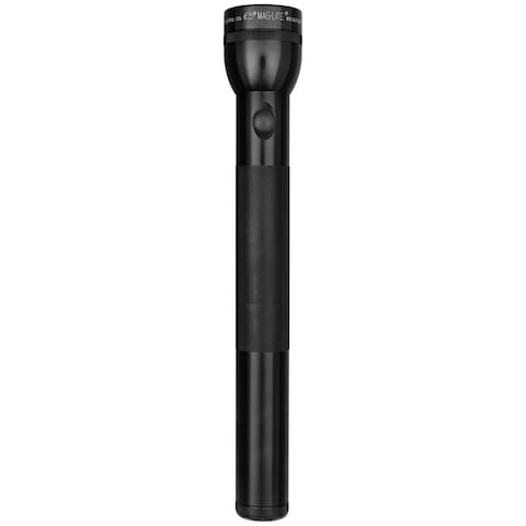 Maglite S4D016 4-Cell D Heavy-Duty Flashlight Black