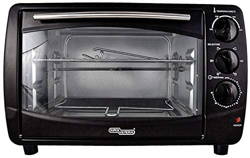 Super General 35 Liters Electric Oven, Black SGE-O039 KR