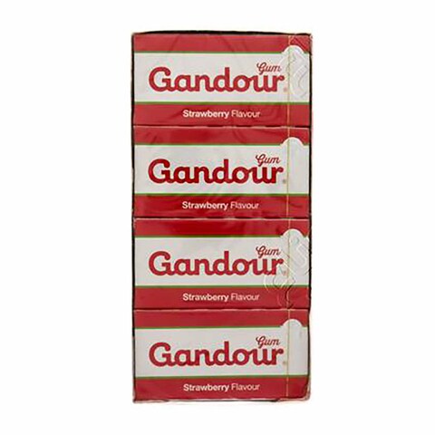 GHANDOUR GUM STRAWBERRY 8P*20