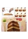Generic Double-Line Cake Slicer Silver 0.055Kg