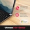 Brydge Microsoft Surface 12.3 Pro+ Bluetooth Keyboard with Trackpad (Silver)